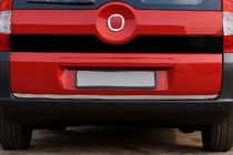 Citroen Nemo 2007–2017 RVS sierlijst onderrand achterklep foto 1