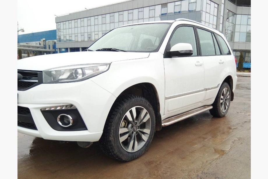 Chery Tiggo 3 2005– Premium side steps (2 st., RVS) Ø60 Image