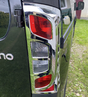 Citroen Nemo 2007–2017 Chromen remlichtcovers met bocht (set van 2, kunststof) foto 11