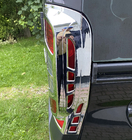 Citroen Nemo 2007–2017 Chromen remlichtcovers met bocht (set van 2, kunststof) foto 10