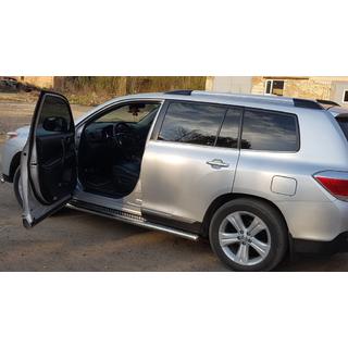 Premium side steps (2 st., RVS) foto 3