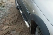 Chevrolet Niva 1998–2020 Sidebars (2 stuks, RVS) foto 8