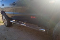 Chevrolet Niva 1998–2020 Sidebars (2 stuks, RVS) foto 7