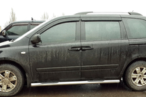 Kia Carnival 2002–2013 Sidebars (set van 2, RVS) foto 1