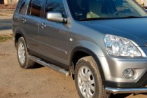 Honda CRV 2001–2006 Sidebars (set van 2, RVS) foto 2