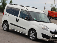 Opel Combo 2012–2018 Sidebars (set van 2, RVS) 70 mm, korte wielbasis foto 3