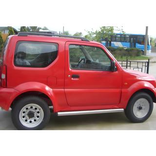 Sidebars (set van 2, RVS) Suzuki Jimny 1998–2018 foto 1