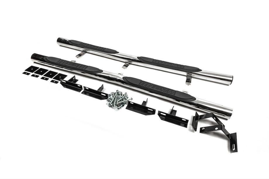 Toyota Rav 4 2001–2005 Sidebars (set van 2, RVS) Image