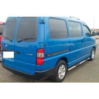 Sidebars (set van 2, RVS) Toyota HiAce foto 2