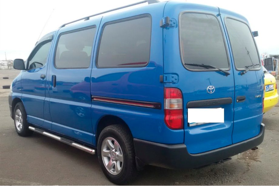 Toyota HiAce Sidebars (set van 2, RVS) Image