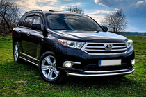 Toyota Highlander 2008–2013 Sidebars (set van 2, RVS) foto 1
