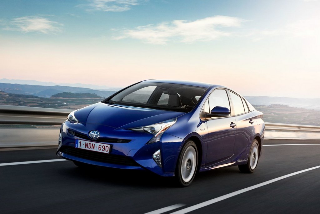 Vierde generatie hybride hatchback Toyota Prius