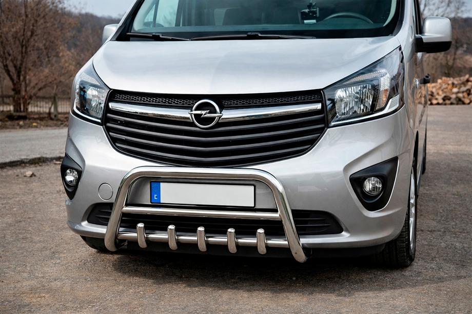 Fiat Talento 2016– Bullbar WT003-4 (RVS) Met opschrift Image