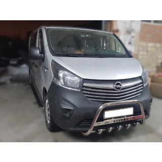 Bullbar WT003-4 (RVS) Opel Vivaro 2015–2019 foto 3