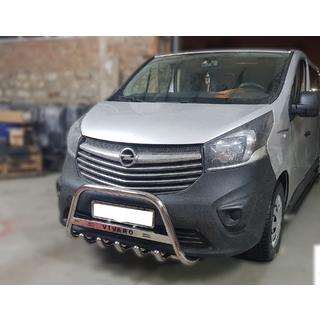 Bullbar WT003-4 (RVS) Opel Vivaro 2015–2019 foto 2