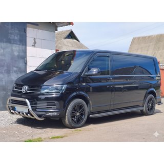 Bullbar WT003-4 (RVS) Volkswagen T6 2015–2024 foto 1