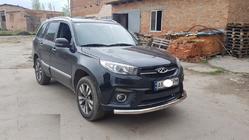 Chery Tiggo 3 2005– Voorbumperbescherming ST008 (RVS) foto 3