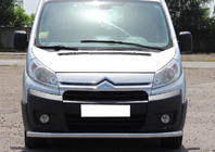 Citroen Jumpy 2007–2017 Voorbumperbescherming ST008 (RVS) foto 1