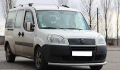 Fiat Doblo I 2001–2005 Voorbumperbescherming ST008 (RVS) foto 3