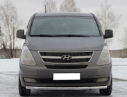 Hyundai H300, H1, Starex 2008–2020 Voorbumperbescherming ST008 (RVS) foto 1