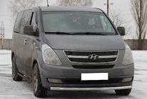 Hyundai H300, H1, Starex 2008–2020 Voorbumperbescherming ST008 (RVS) foto 2