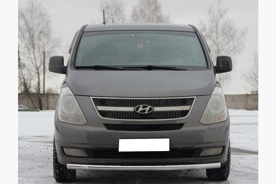 Hyundai H300, H1, Starex 2008–2020 Voorbumperbescherming ST008 (RVS) Image