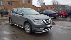 Nissan X-trail T32/Rogue 2014–2021 Voorbumperbescherming ST008 (RVS) foto 3