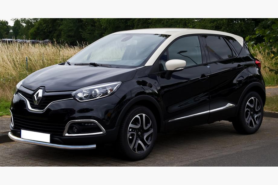 Renault Captur 2013–2019 Voorbumperbescherming ST008 (RVS) Foto 1