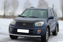 Toyota Rav 4 2001–2005 Voorbumperbescherming ST008 (RVS) foto 3