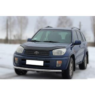 Voorbumperbescherming ST008 (RVS) Toyota Rav 4 2001–2005 foto 3