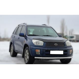 Voorbumperbescherming ST008 (RVS) Toyota Rav 4 2001–2005 foto 2