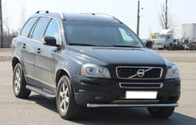 Volvo XC90 2002–2014 RVS frontbescherming ST008 foto 2
