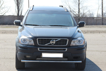 Volvo XC90 2002–2014 RVS frontbescherming ST008 foto 3