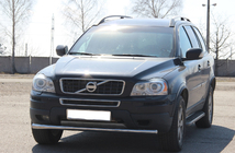 Volvo XC90 2002–2014 RVS frontbescherming ST008 foto 4