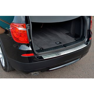 OmsaLine RVS achterbumper beschermplaat (mat) BMW X3 F25 2011–2018 foto 2