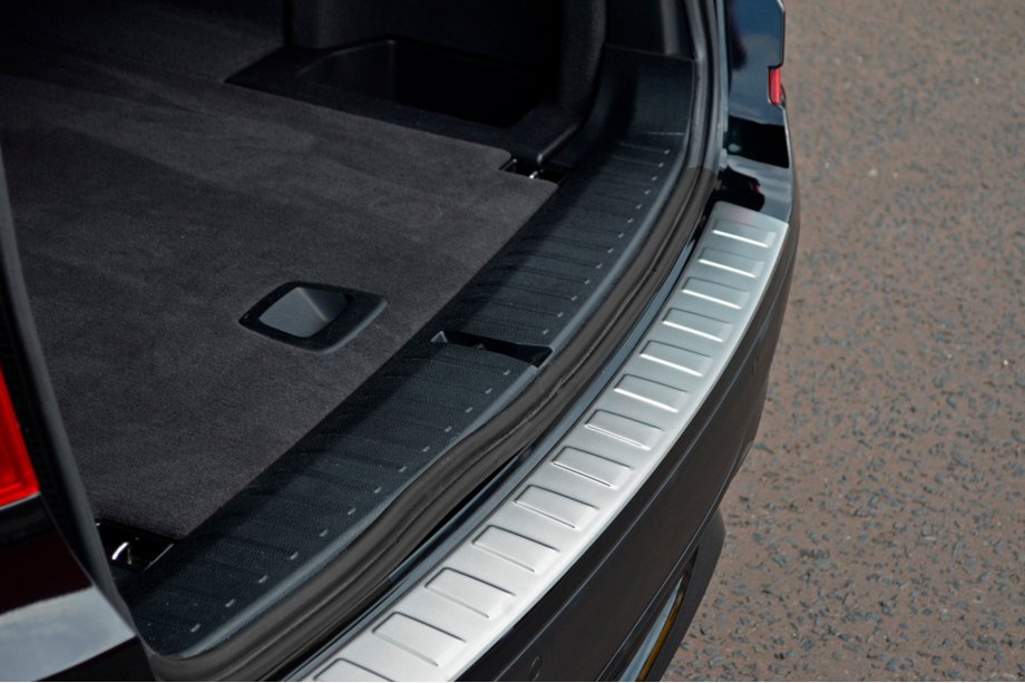BMW X3 F25 2011–2018 OmsaLine RVS achterbumper beschermplaat (mat) Foto 9