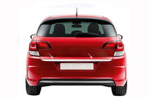 Citroen C-4 2010–2018 RVS kofferkleprandbeschermer foto 1