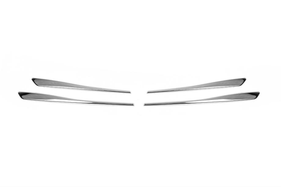 Dacia Lodgy 2012–2022 Grille sierlijsten (set van 4, RVS) Foto 2