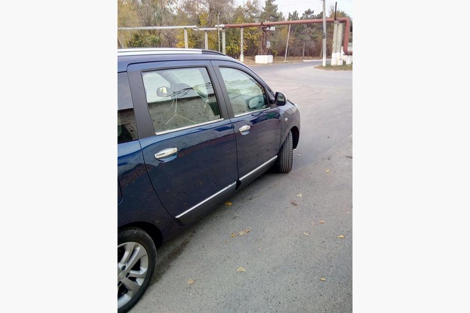Dacia Lodgy 2012–2022 Raamomlijsting (4 stuks, RVS) Foto 8