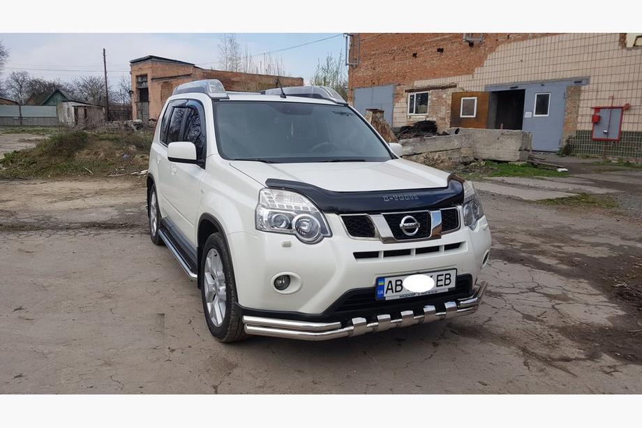Nissan X-trail T31 2007–2014 RVS voorbumperbescherming ST015 Foto 4