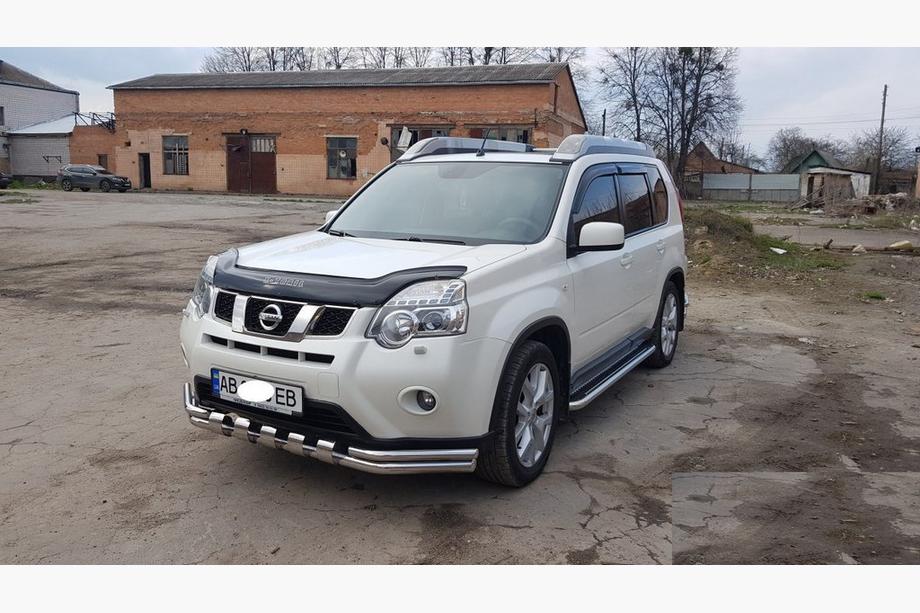 Nissan X-trail T31 2007–2014 RVS voorbumperbescherming ST015 Foto 5