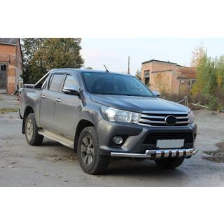 Frontbescherming F3-34 (RVS) Toyota Hilux 2015– foto 2