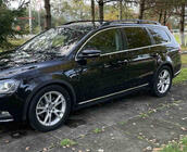 Volkswagen Passat B7 2012–2015 Wielkastverbreders SD/SW (set van 4, zwart, ABS) foto 1