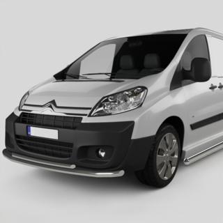 Voorbeschermbeugel ST014 (RVS) Citroen Jumpy 2007–2017 foto 1
