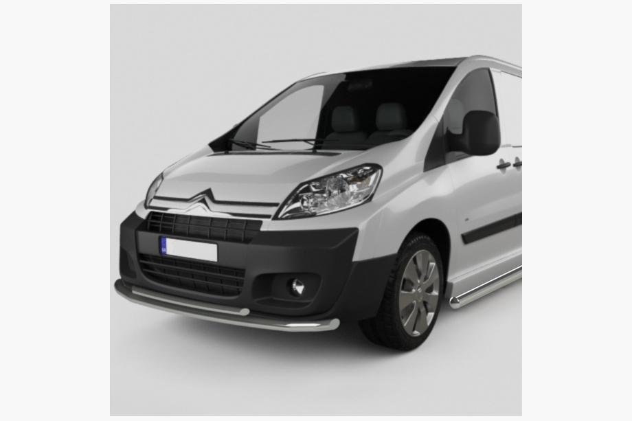 Citroen Jumpy 2007–2017 Voorbeschermbeugel ST014 (RVS) Image