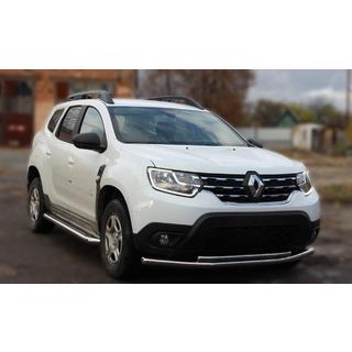 Voorbeschermbeugel ST014 (RVS) Dacia Duster 2008–2018 foto 3