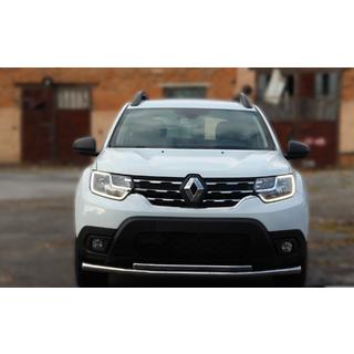 Voorbeschermbeugel ST014 (RVS) Dacia Duster 2008–2018 foto 1