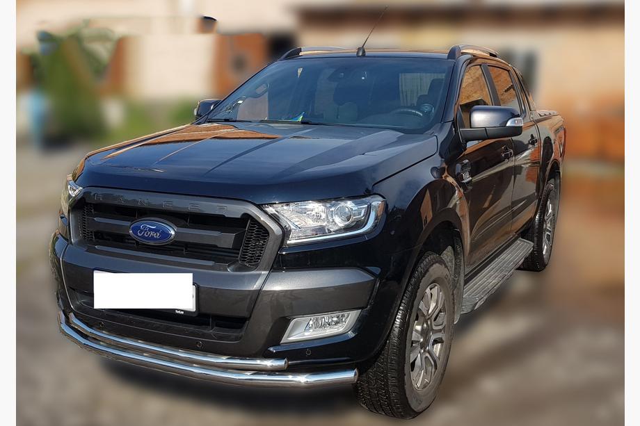 Ford Ranger 2011–2022 Voorbeschermbeugel ST014 (RVS) Ø60/42 mm Image
