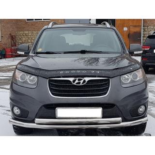 Voorbeschermbeugel ST014 (RVS) Hyundai Santa Fe 2 2006–2012 foto 1