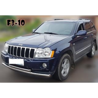 Voorbeschermbeugel ST014 (RVS) Jeep Grand Cherokee WK 2004–2010 foto 4